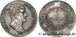 5 francs Bonaparte Premier Consul 1804 Paris F.301/9 AU58