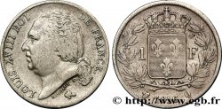 1 franc Louis XVIII 1816 Perpignan F.206/6