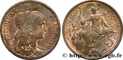 Essai de 5 centimes Daniel-Dupuis 1898  F.119/4 AU58
