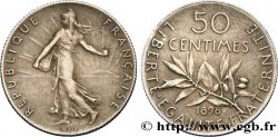 50 centimes Semeuse flan mat 1898  F.190/4 MS60