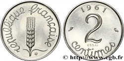 Essai de 2 centimes Épi 1961 Paris F.111/2 MS63