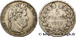 5 francs IIe type Domard 1834 Bordeaux F.324/35