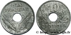 10 centimes État français, grand module 1943 F.141/5