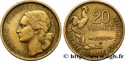 20 francs G. Guiraud, 3 faucilles 1950 Beaumont-Le-Roger F.402/5
