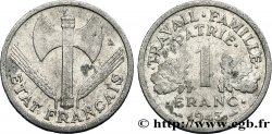 1 franc Francisque, lourde 1943 Paris F.222/4
