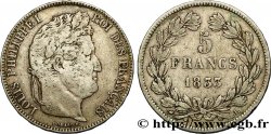 5 francs IIe type Domard 1833 Bayonne F.324/22
