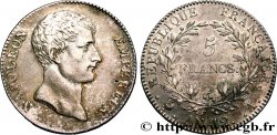 5 francs Napoléon Empereur, type intermédiaire 1804 Paris F.302/1 AU52