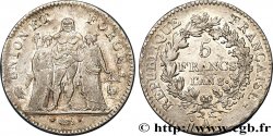 5 francs Union et Force, Union desserré, avec glands intérieurs et gland extérieur 1800 Paris F.291/31