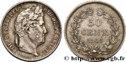 50 centimes Louis-Philippe 1845 Strasbourg F.183/3 AU53