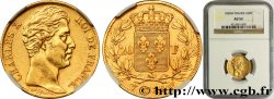 20 francs or Charles X 1828 Lille F.521/4 AU53 NGC