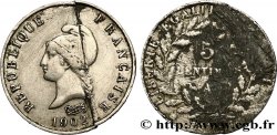 Essai de 5 centimes d’après Dupré, Nickel 1902 Paris GEM.11 4