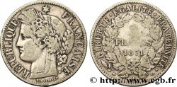 2 francs Cérès, avec légende 1871 Paris F.265/4