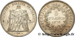 5 francs Hercule 1876 Paris F.334/17