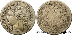 2 francs Cérès, avec légende 1871 Bordeaux F.265/7