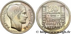 Essai de 20 francs Turin en cupro-nickel 1945 Paris GEM.206 1 MS66