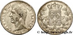5 francs Charles X, 2e type 1827 Strasbourg F.311/3