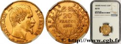 20 francs or Napoléon III, tête nue 1855 Strasbourg F.531/5