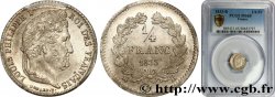 1/4 franc Louis-Philippe 1833 Rouen F.166/31 MS65 PCGS