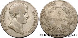 5 francs Napoléon Empereur, type intermédiaire 1804 Bordeaux F.302/6