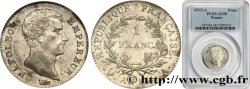 1 franc Napoléon Empereur, Calendrier révolutionnaire 1805 Paris F.201/14
