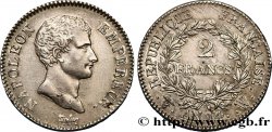 2 francs Napoléon Empereur, Calendrier révolutionnaire 1805 Lille F.251/35
