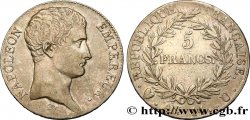 5 francs Napoléon Empereur, Calendrier révolutionnaire 1805 Turin F.303/28
