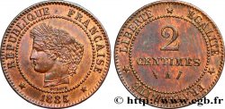 2 centimes Cérès 1885 Paris F.109/10