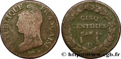 Cinq centimes Dupré, grand module 1797 Lyon F.115/22