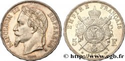 5 francs Napoléon III, tête laurée 1867 Paris F.331/10