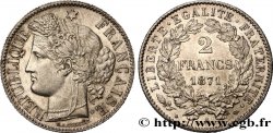 2 francs Cérès, avec légende 1871 Paris F.265/4