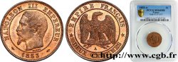 Deux centimes Napoléon III, tête nue 1853 Paris F.107/1