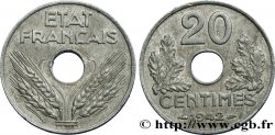 20 centimes État français, lourde 1942  F.153/4