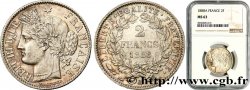 2 francs Cérès, avec légende 1888 Paris F.265/14