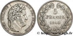5 francs IIIe type Domard 1844 Rouen F.325/2