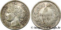 2 francs Cérès, sans légende 1870 Paris F.264/1