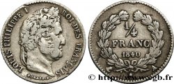 1/4 franc Louis-Philippe 1840 Paris F.166/80