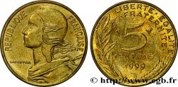 5 centimes Marianne, BU (Brillant Universel) 1999 Pessac F.125/43