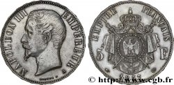 5 francs Napoléon III, tête nue 1857 Paris F.330/10