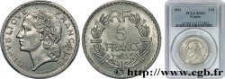 5 francs Lavrillier, aluminium 1952  F.339/22