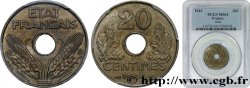 20 centimes fer 1944  F.154/3 SPL64 PCGS
