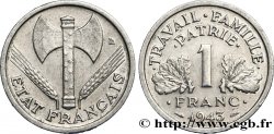 1 franc Francisque lourde 1943 F.222/4