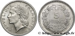 5 francs Lavrillier, aluminium 1947 Beaumont-Le-Roger F.339/11