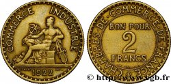 2 francs Chambres de Commerce 1922 F.267/4
