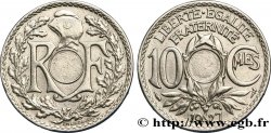 10 centimes Lindauer, non perforé 1927 F.138/14 var.