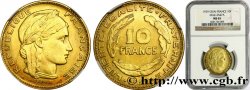 Concours de 10 francs, essai de Guzman en bronze-aluminium 1929 Paris GEM.164 3