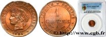 1 centime Cérès 1884 Paris F.104/11 FDC66 PCGS