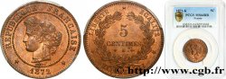 5 centimes Cérès 1872 Bordeaux F.118/6