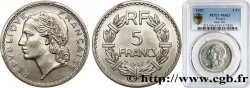 5 francs Lavrillier, nickel 1937  F.336/6