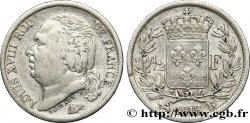 1/2 franc Louis XVIII 1818 Rouen F.179/16