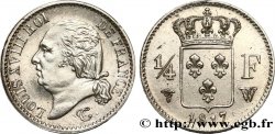 1/4 franc Louis XVIII 1817 Lille F.163/11